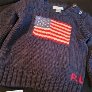 Boys polo sweater